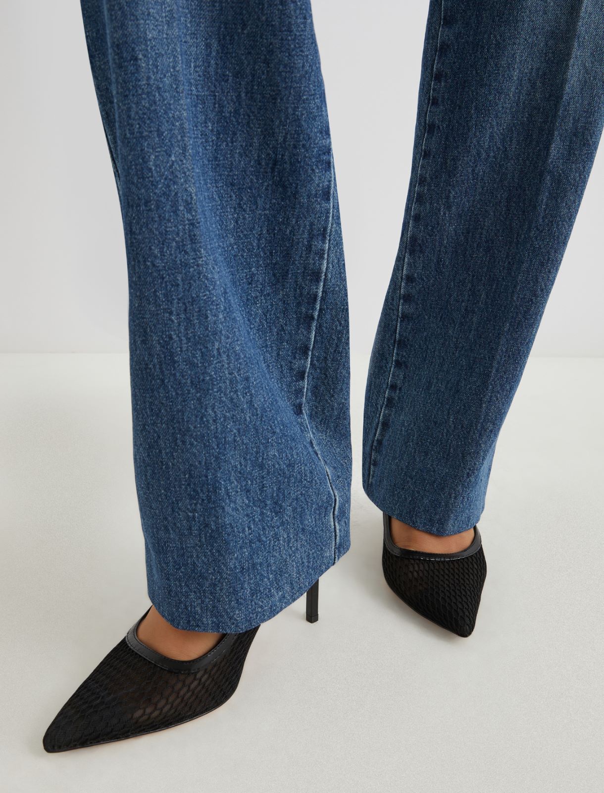 Mesh court shoes - BLACK - Marella - 5