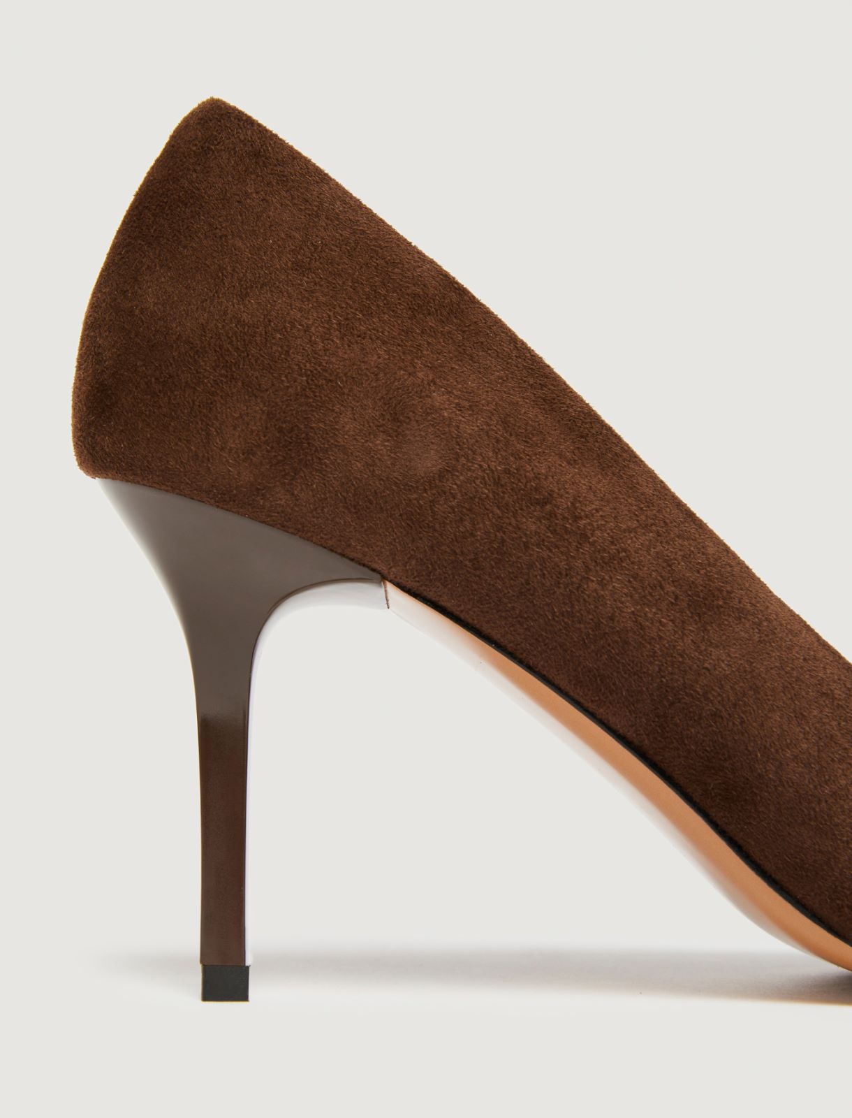 Metal-toe court shoes - DARK BOWN - Marella - 4