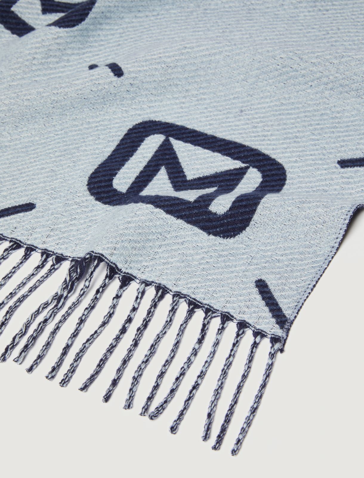 Double-face scarf - LIGHT BLUE - Marella - 2