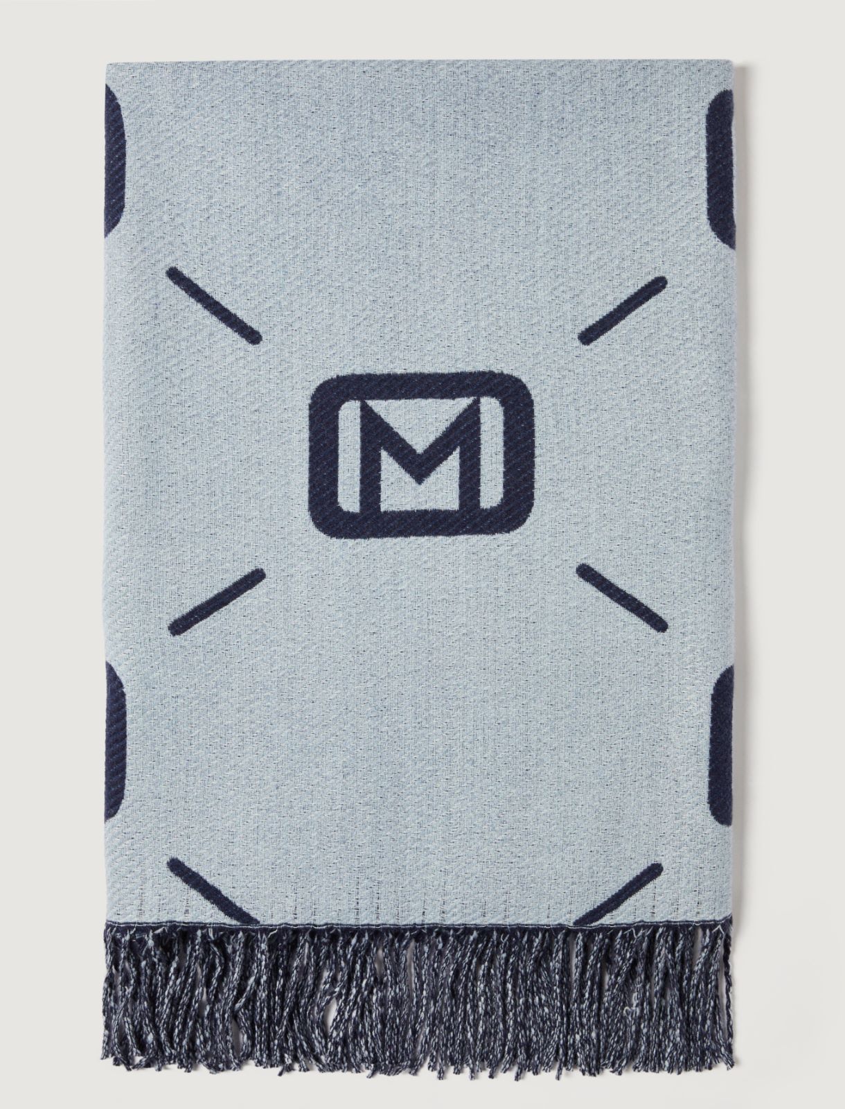 Double-face scarf - LIGHT BLUE - Marella