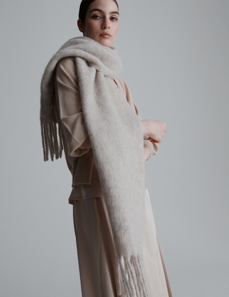 Alpaca-blend scarf - Marella