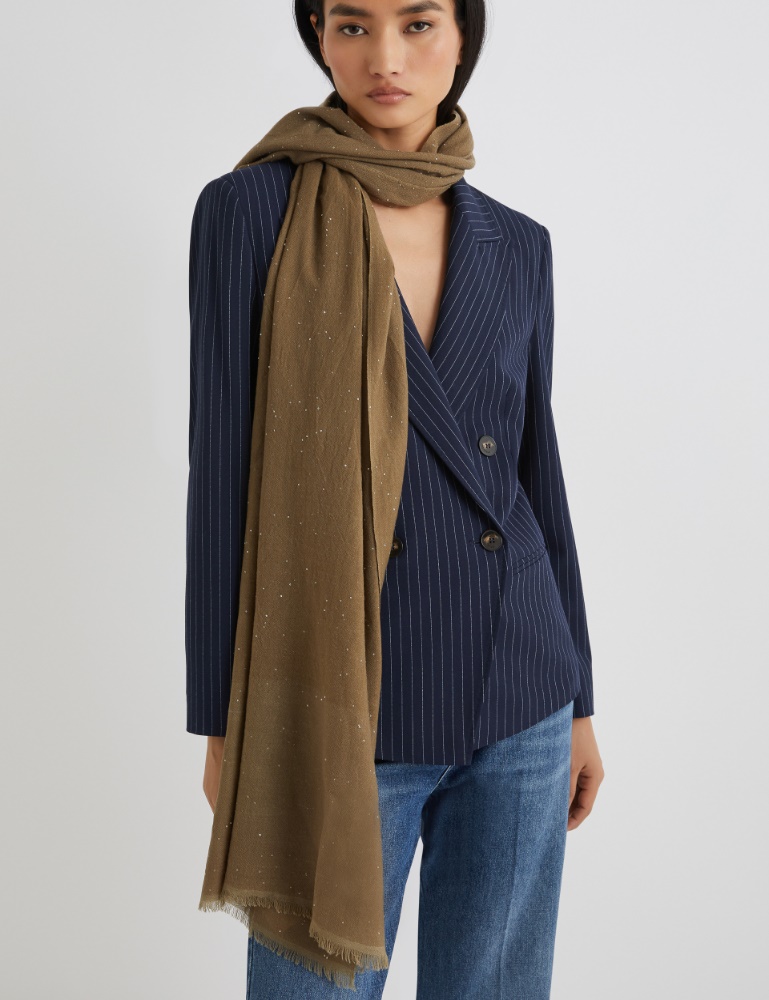 Micro-sequin stole - Marella