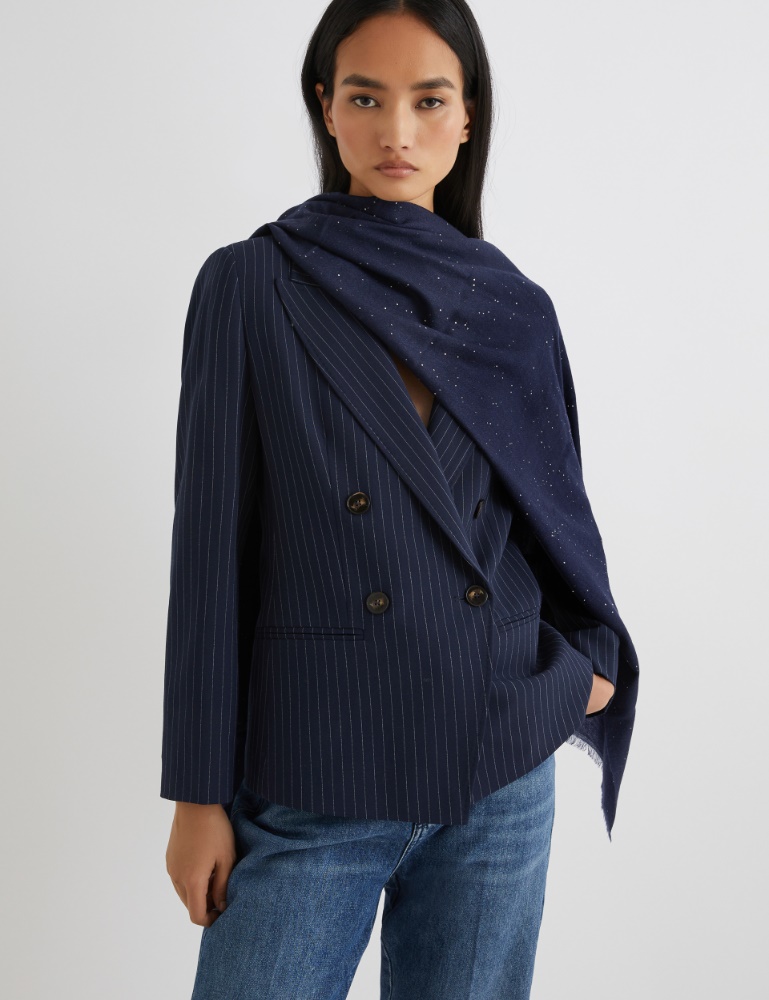 Micro-sequin stole - Marella