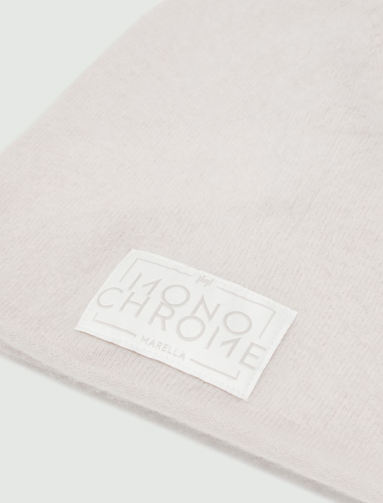 Cashmere-blend knit beanie - CREAM - Marella - 2
