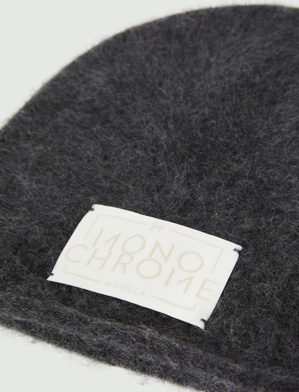 Cashmere-blend knit beanie - OTTER - Marella - 2