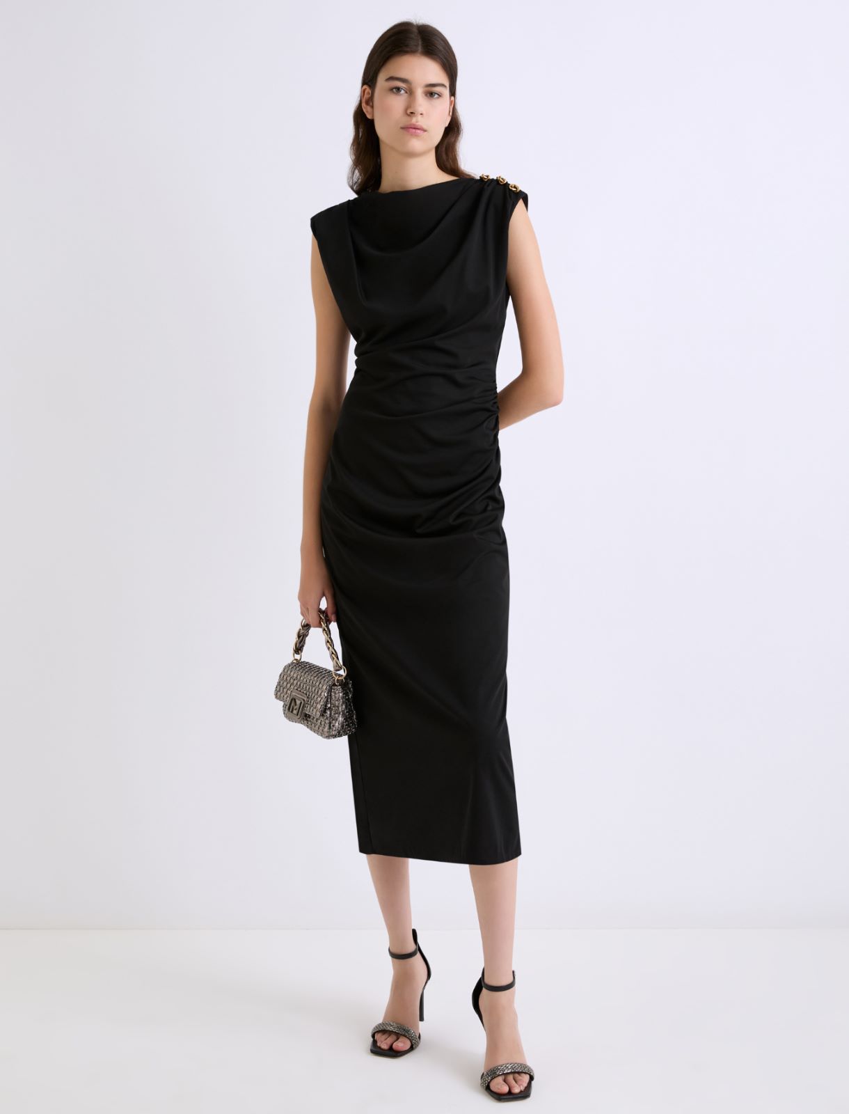 Abito aderente in jersey - NERO - Marella - 2