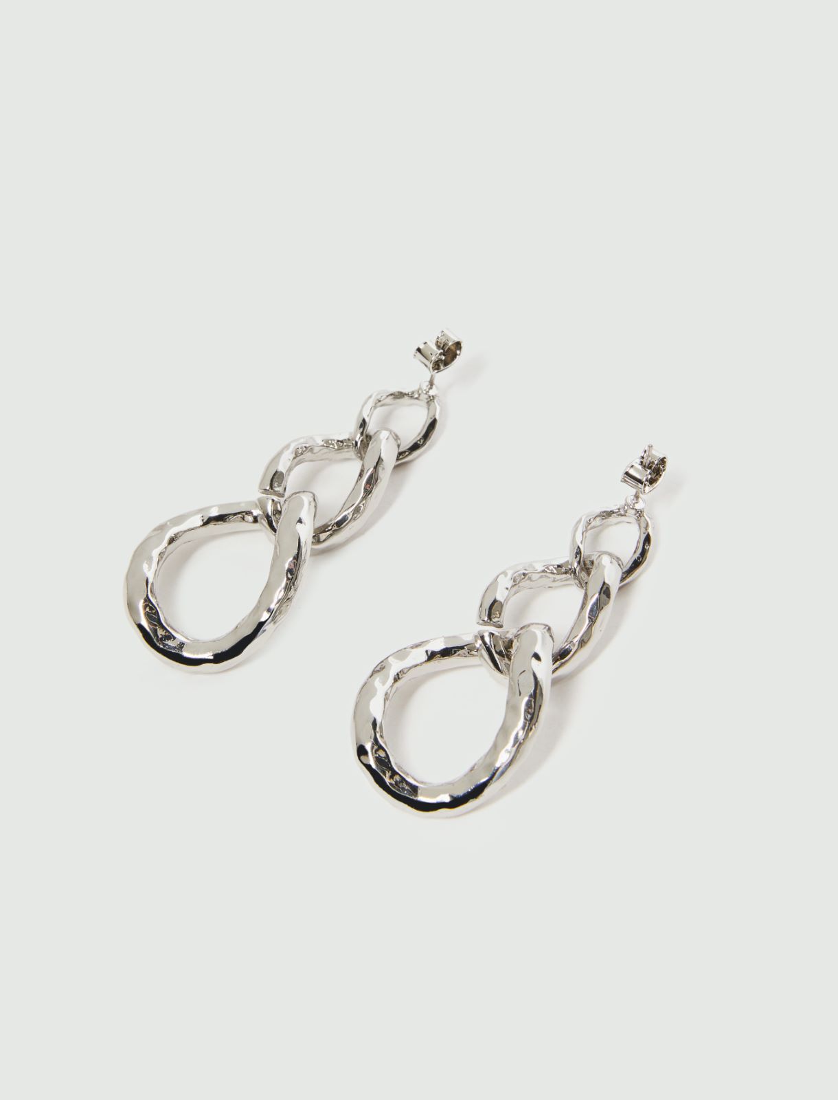 Micro-rhinestone drop earrings - Crystal - Marella - 2