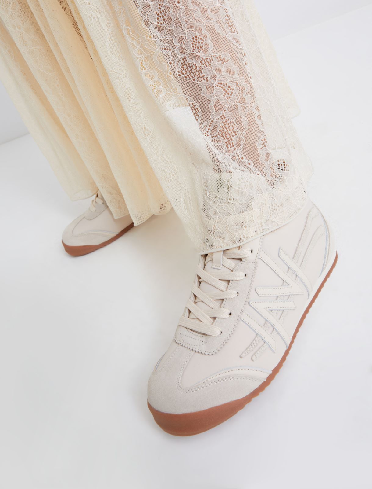 High-top sneakers - IVORY - Marella - 5