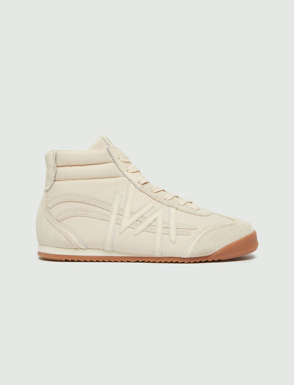 Wysokie sneakersy - KOŚĆ SŁONIOWA - Marella