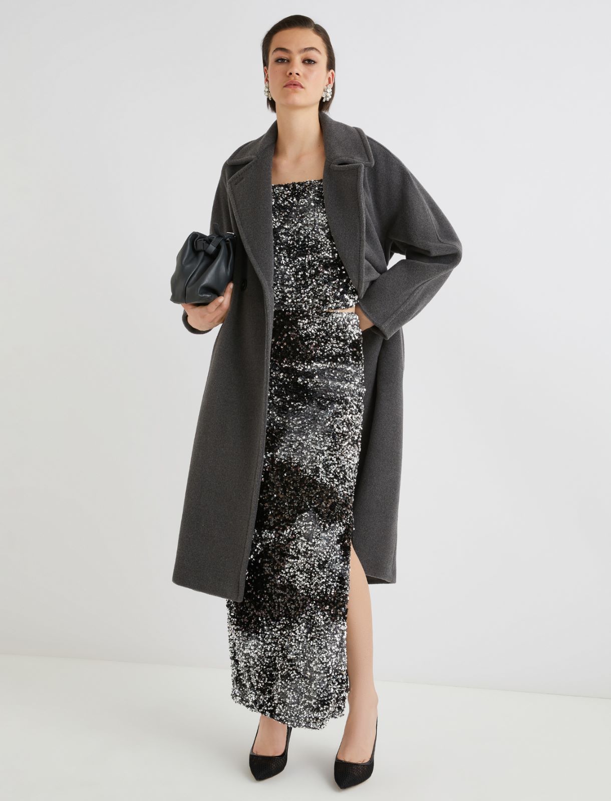 Sequin skirt - GREY - Marella - 2