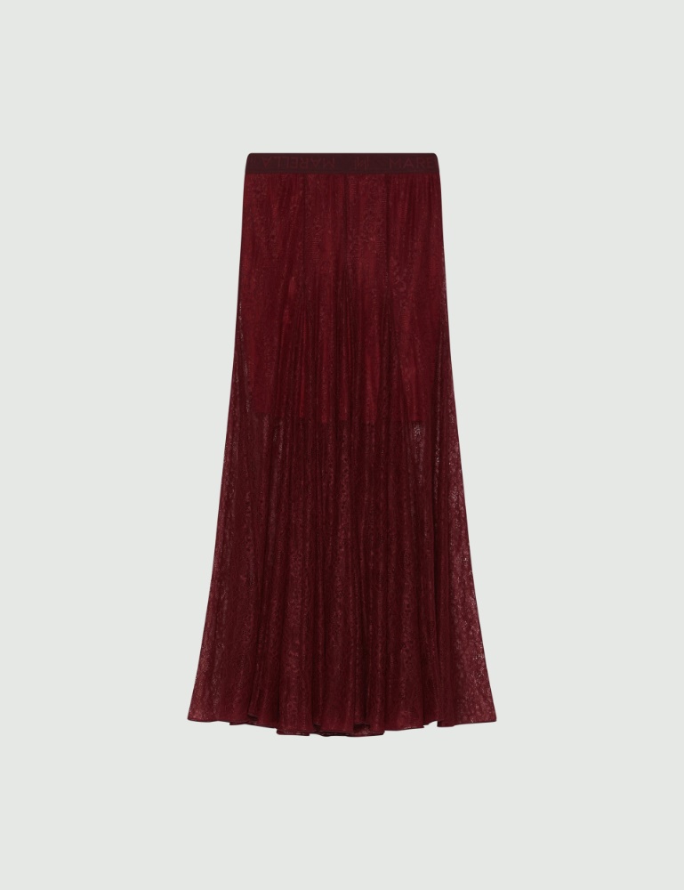 Jupe en dentelle jersey - Marella