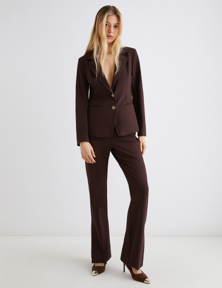 Slim-fit jersey trousers - Marella