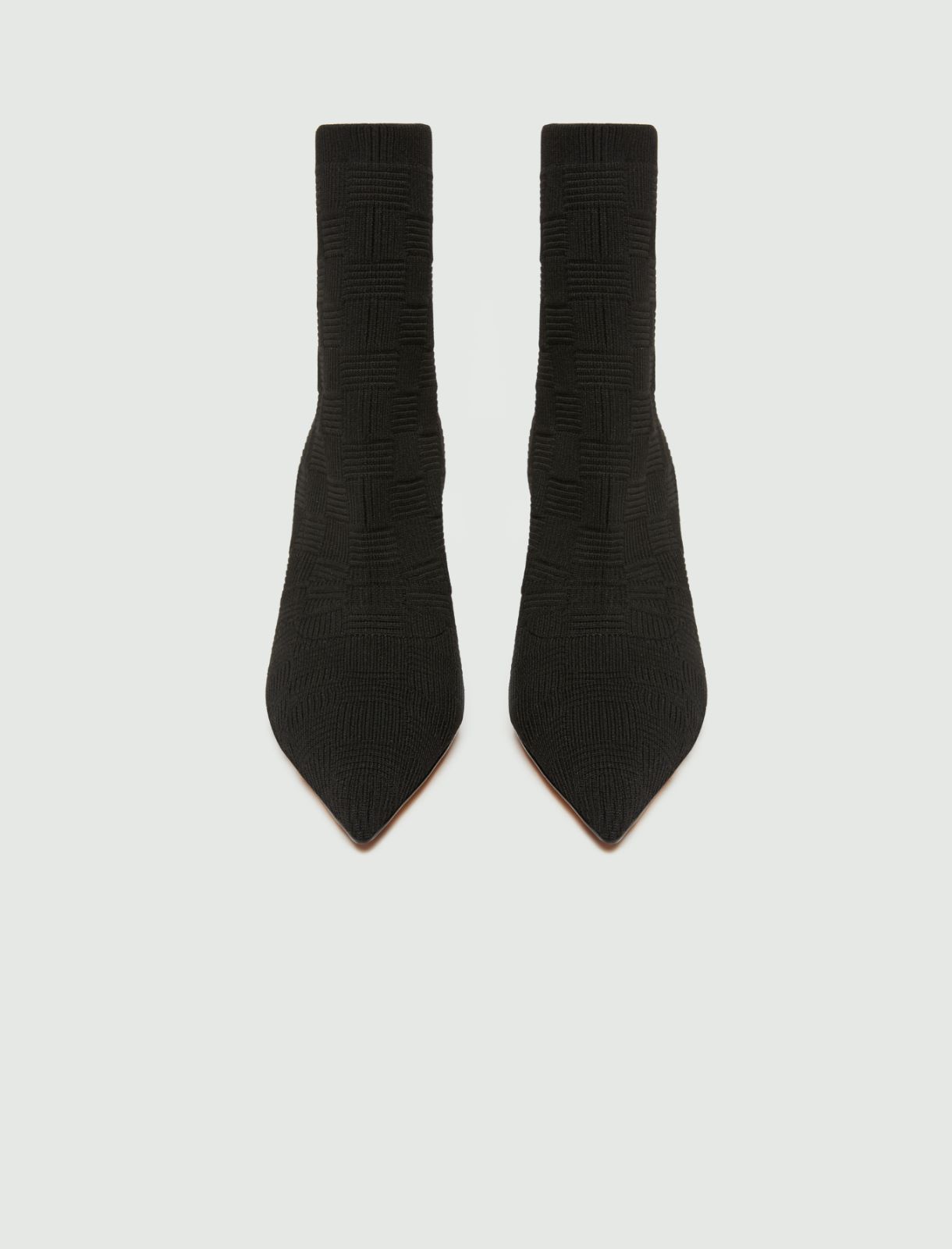 Stretch knit ankle boots - BLACK - Marella - 7