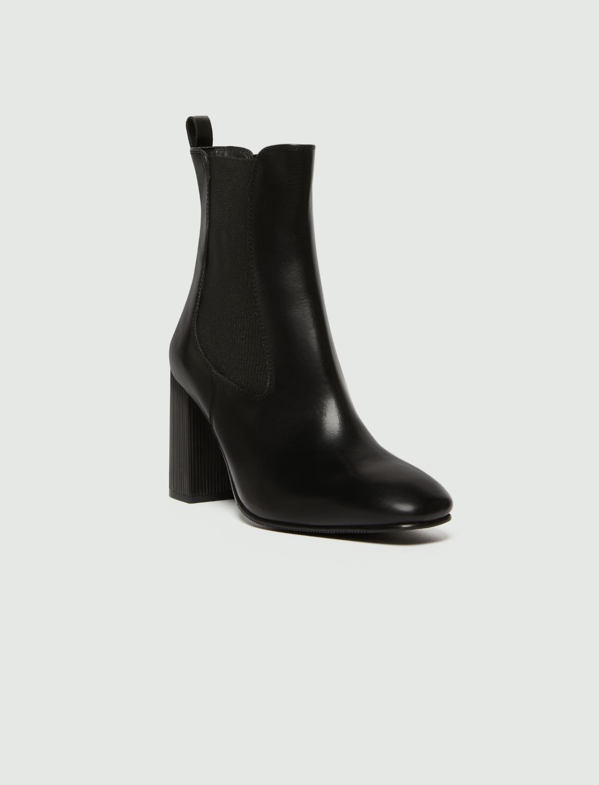 Sztyblety na obcasie - CZARNY - Marella - 2