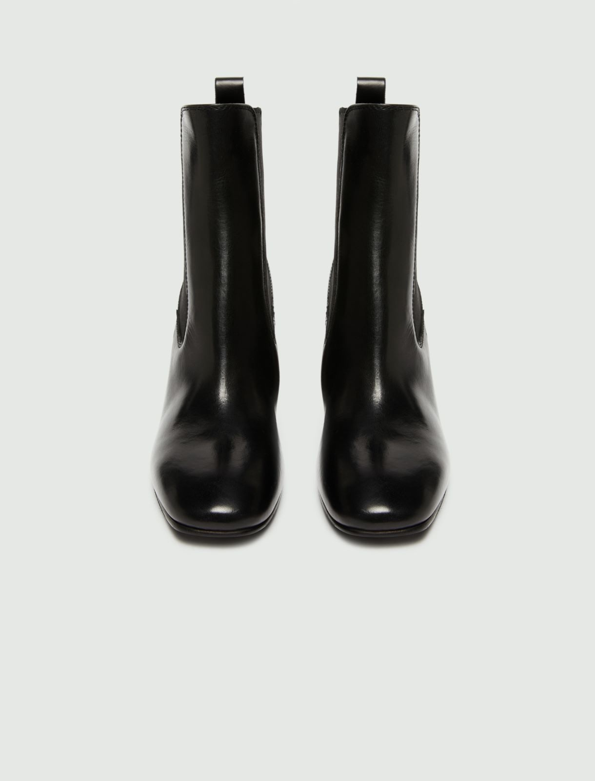 Sztyblety na obcasie - CZARNY - Marella - 7