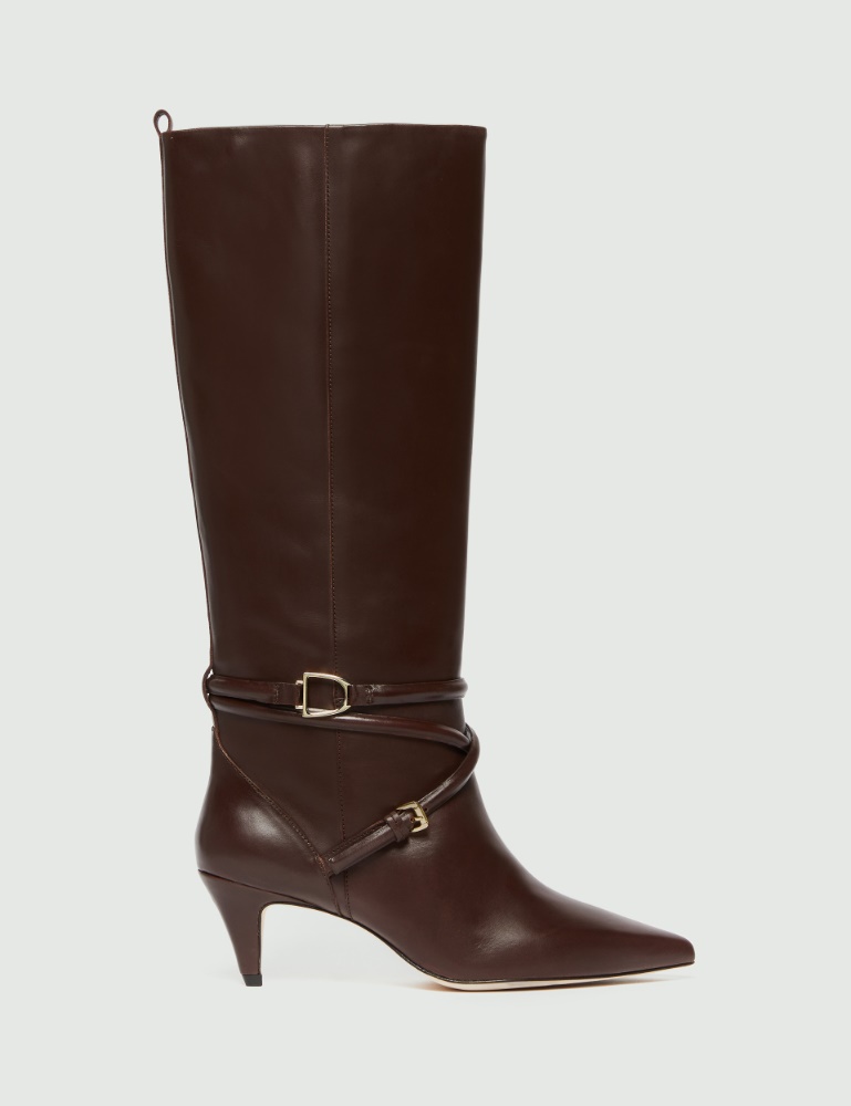 High leather boots - Marella