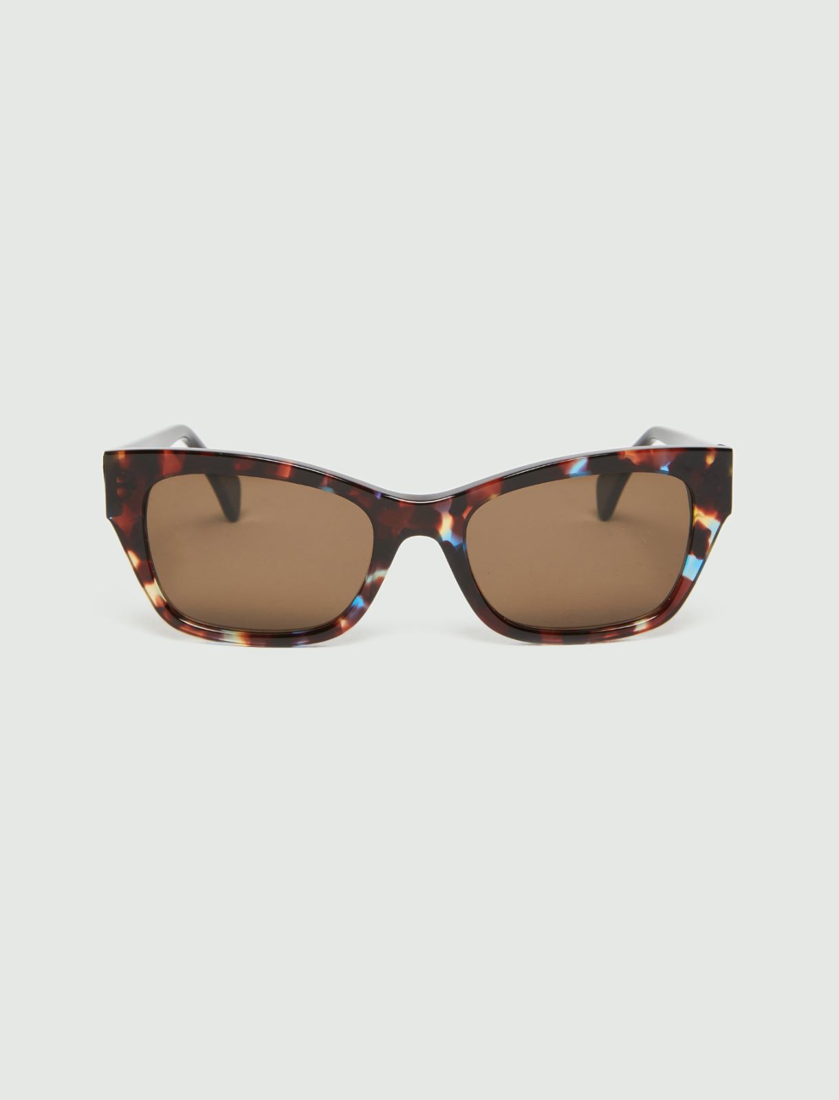 Cat-eye sunglasses - DARK TURTLE - Marella