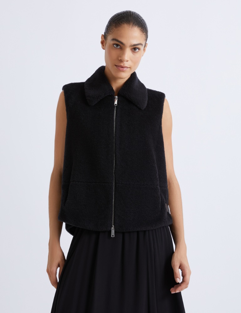 Gilet en laine furry - Marella