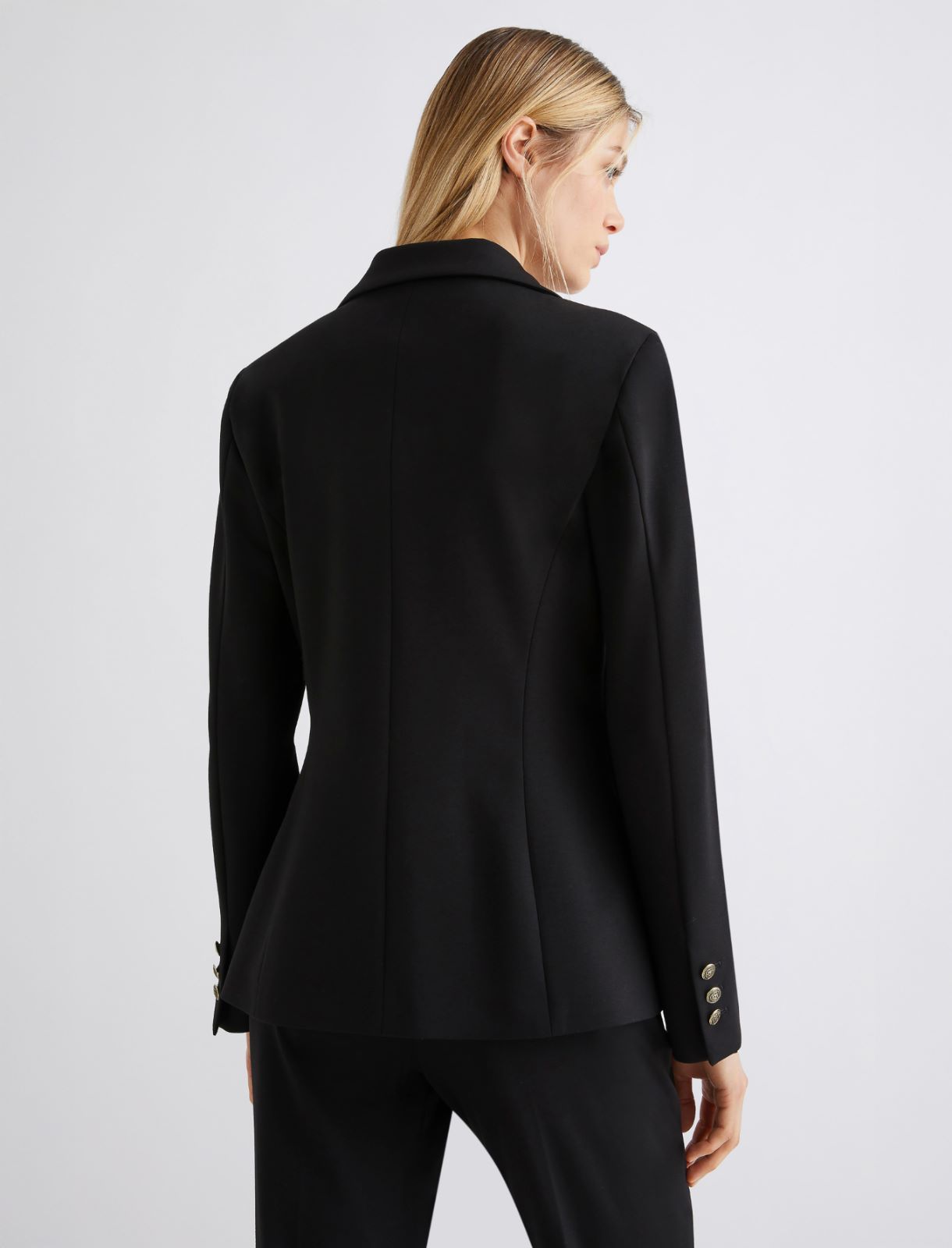 Safari-Jacke aus Jersey - SCHWARZ - Marella - 2