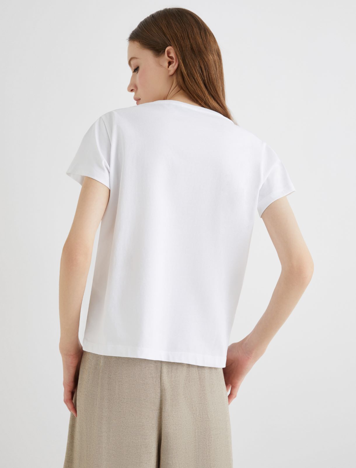 Crystal T-shirt - WHITE - Marella - 3