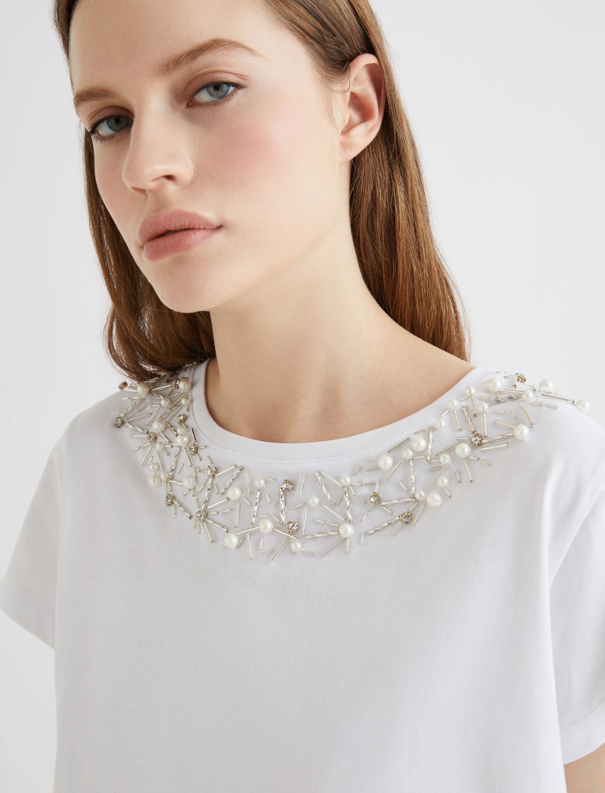 Crystal T-shirt - WHITE - Marella - 5