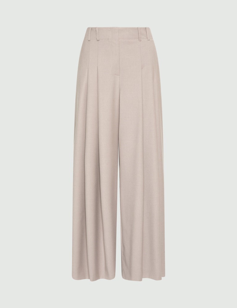 Stretch wide-leg trousers - Marella