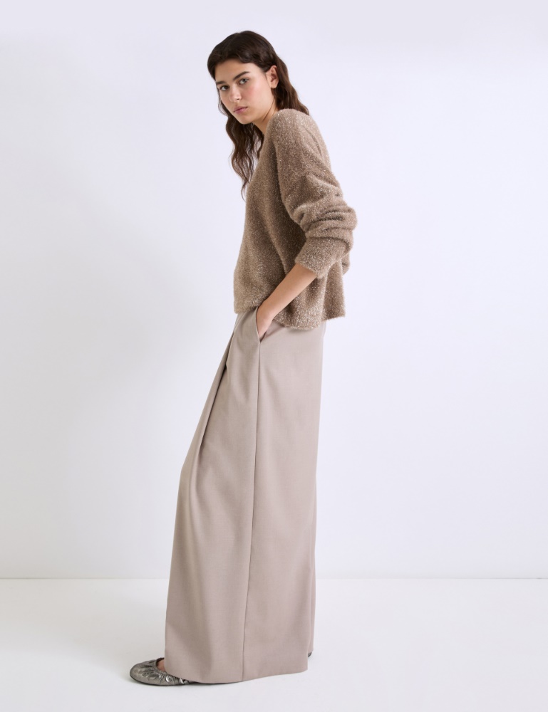 Stretch wide-leg trousers - Marella