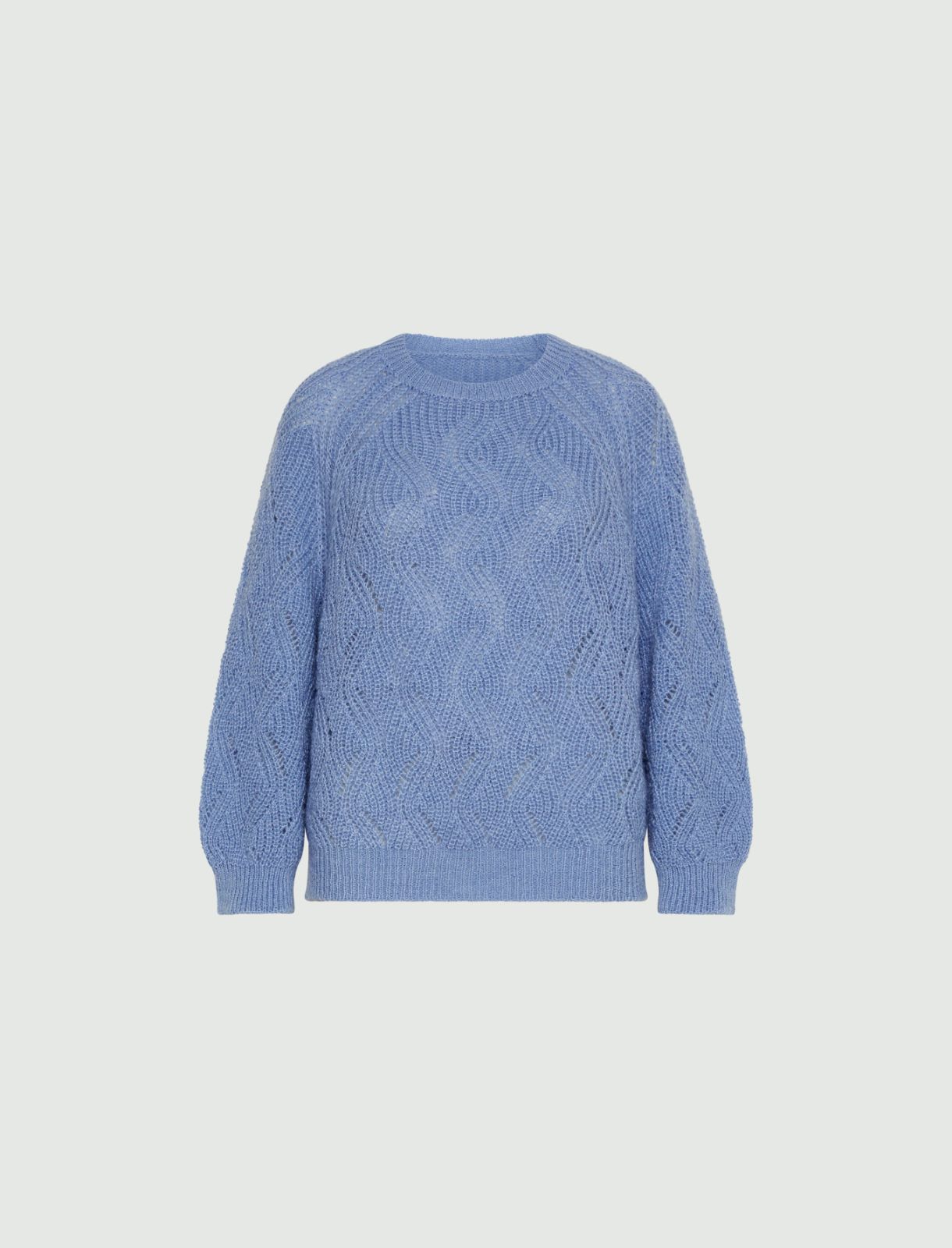 Jersey de mezcla de alpaca - AZUL - Marella