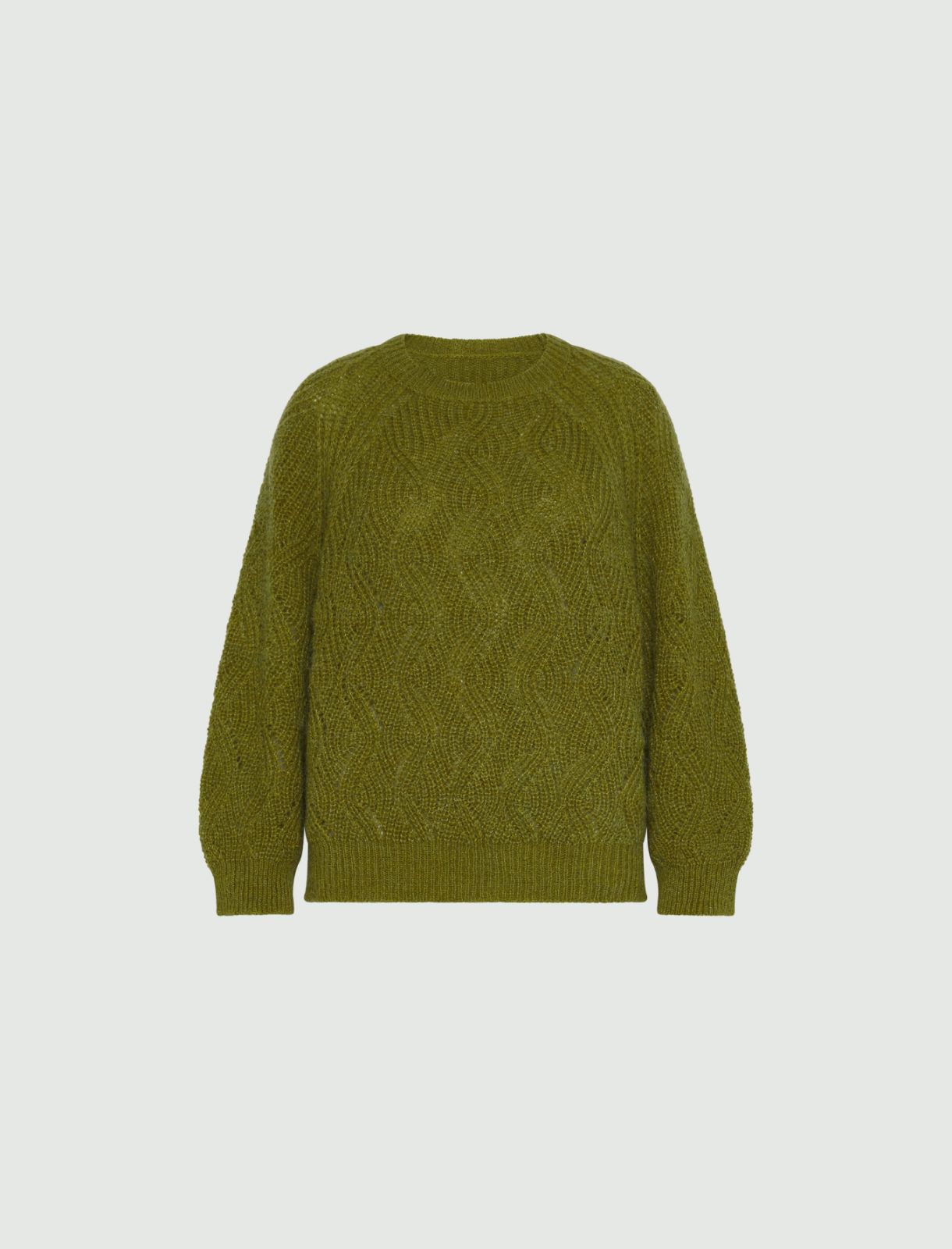 Jersey de mezcla de alpaca - VERDE MANZANA - Marella