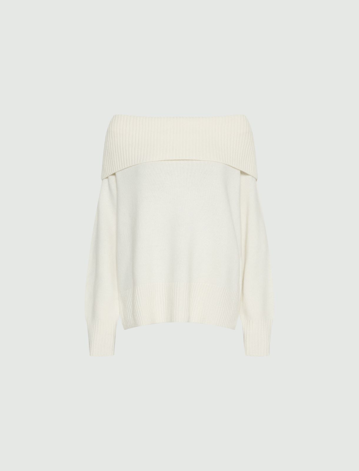 Superfine merino sweater - CREAM - Marella