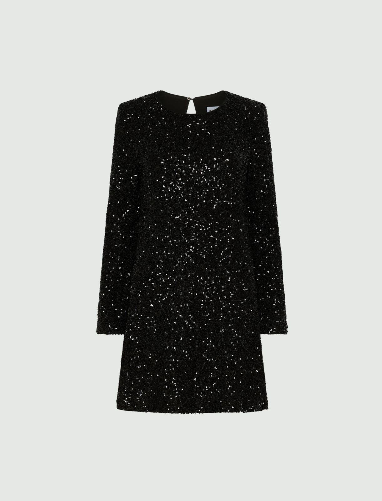 Mini-robe à paillettes - NOIR - Marella