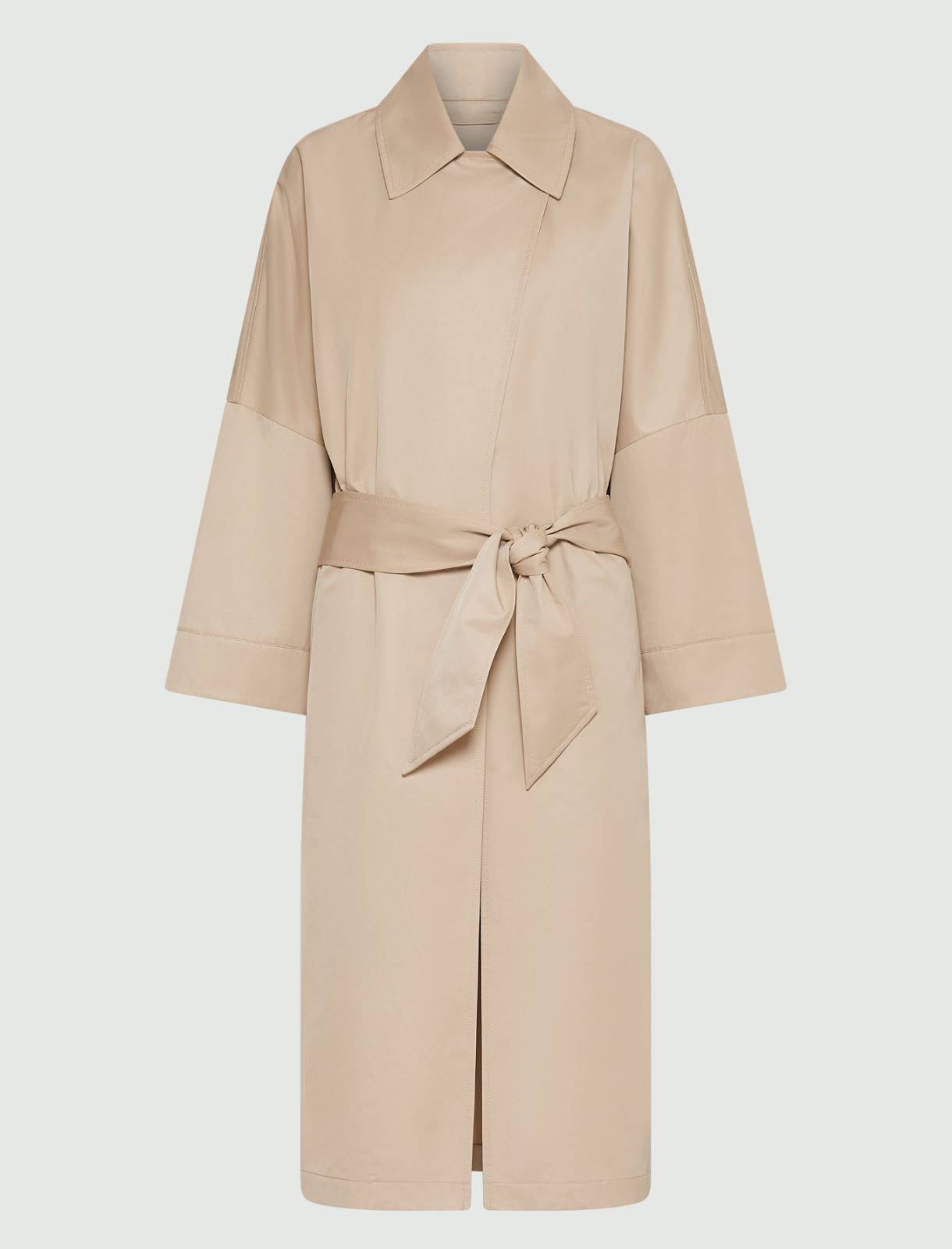 Oversized trench coat - NATURAL - Marella