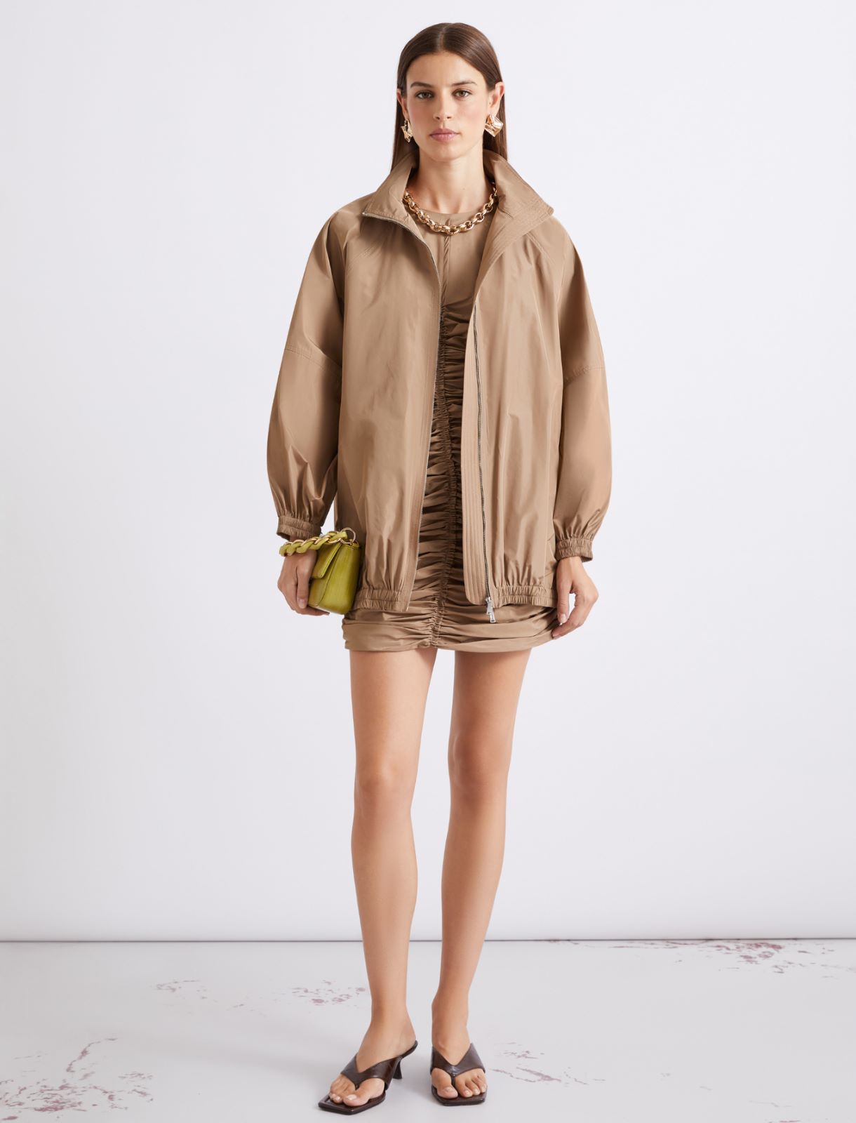 Technical taffeta parka - TURTLEDOVE - Marella - 2