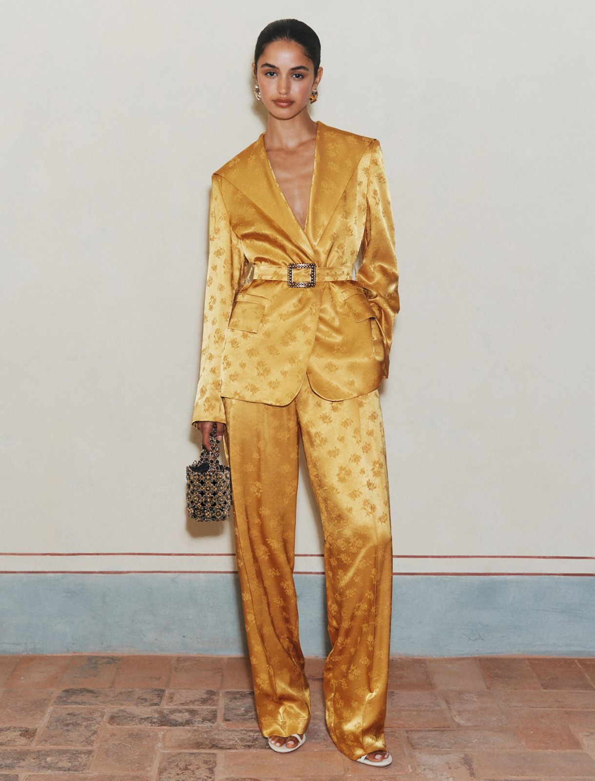 Blazer en viscose jacquard - SAFRAN - Marella - 2