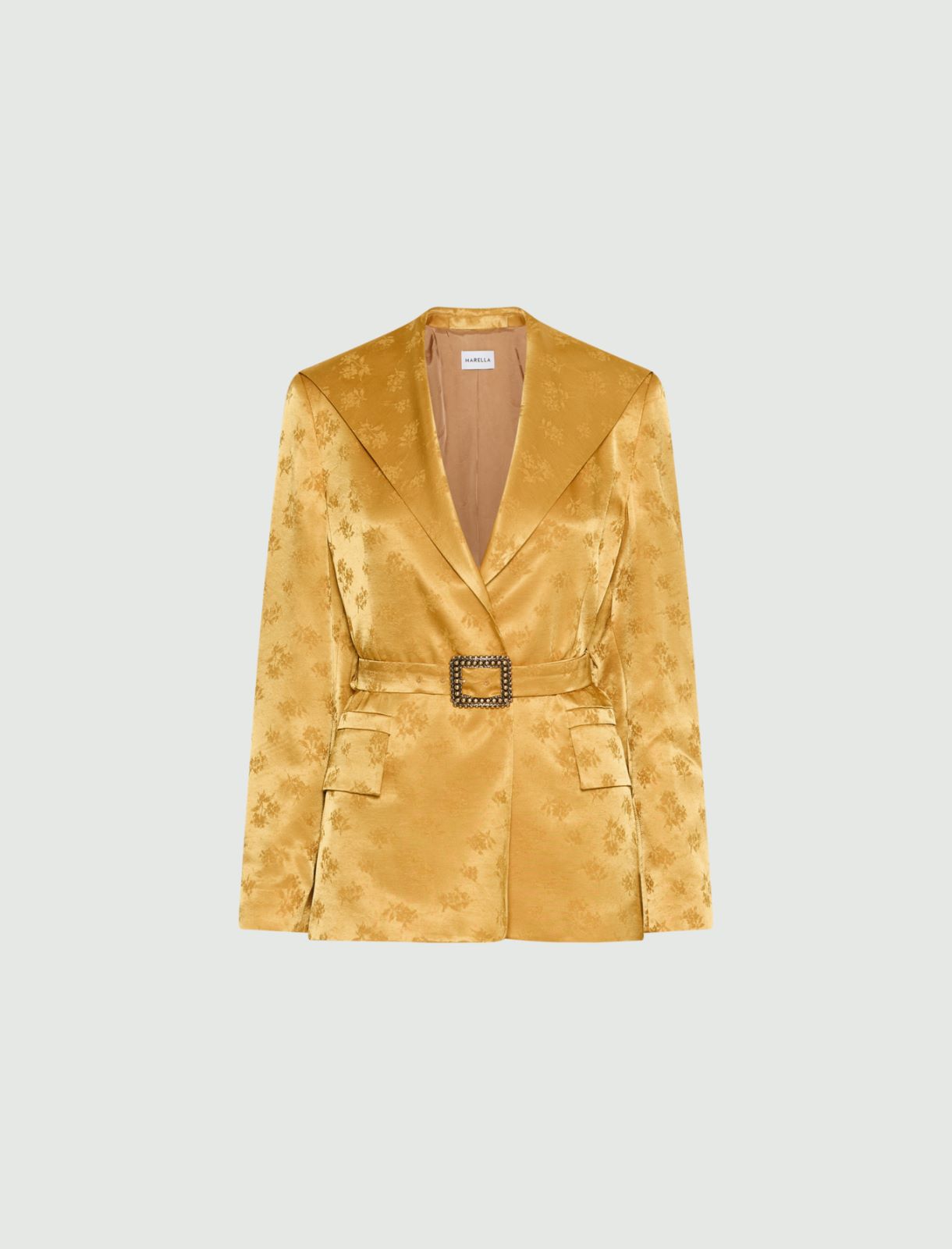 Blazer en viscose jacquard - SAFRAN - Marella