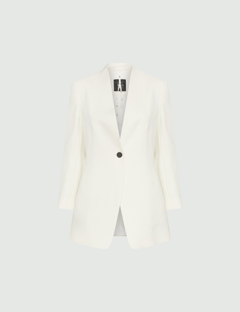 Langer Blazer aus Envers-Satin - Marella