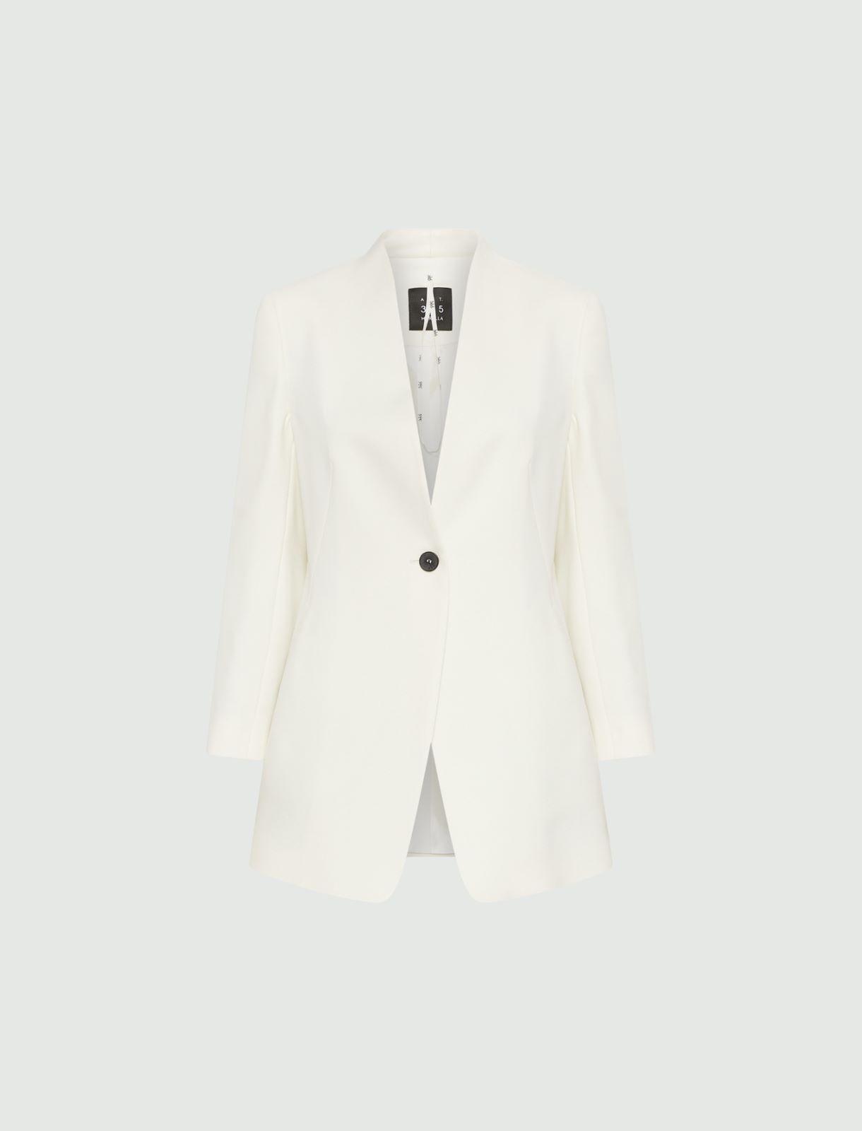 Langer Blazer aus Envers-Satin - WOLLWEIB - Marella