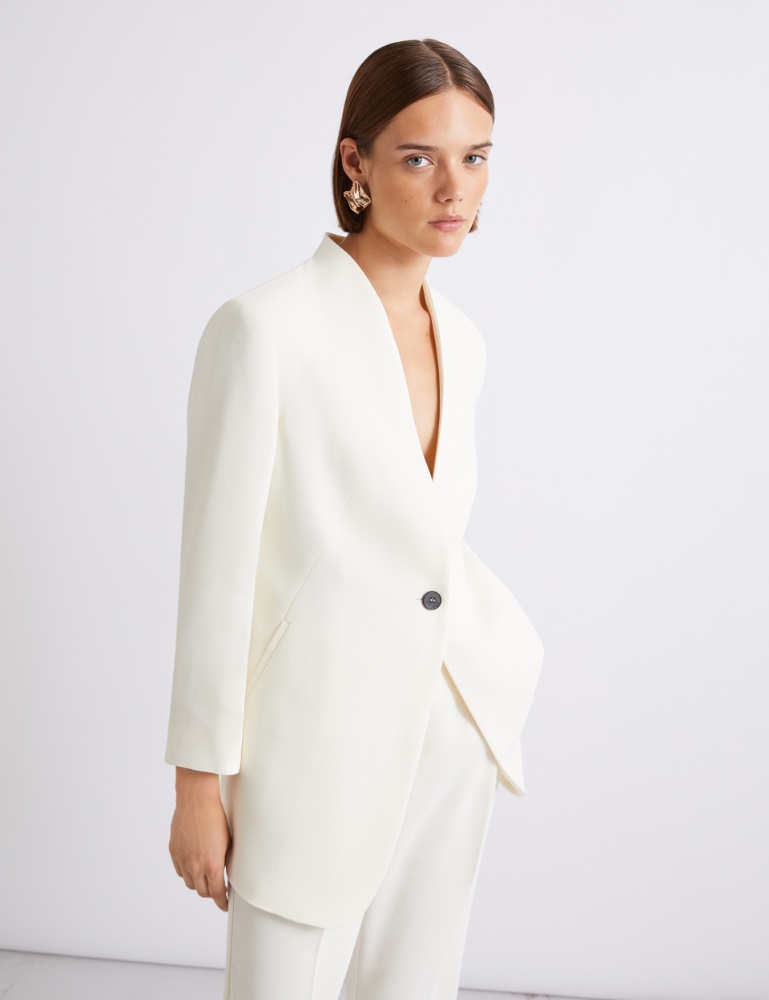 Langer Blazer aus Envers-Satin - Marella