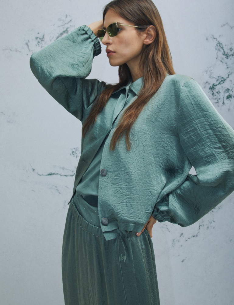 Straight-fit drawstring jacket - Marella