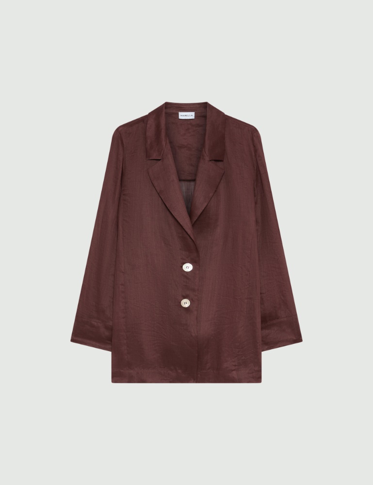 Ramie blazer - Marella