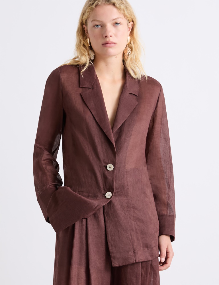 Ramie blazer - Marella