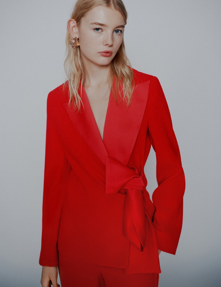 Blazer mit Schleife - Marella