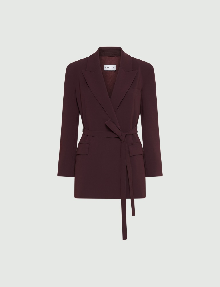 Belted cady jacket - Marella