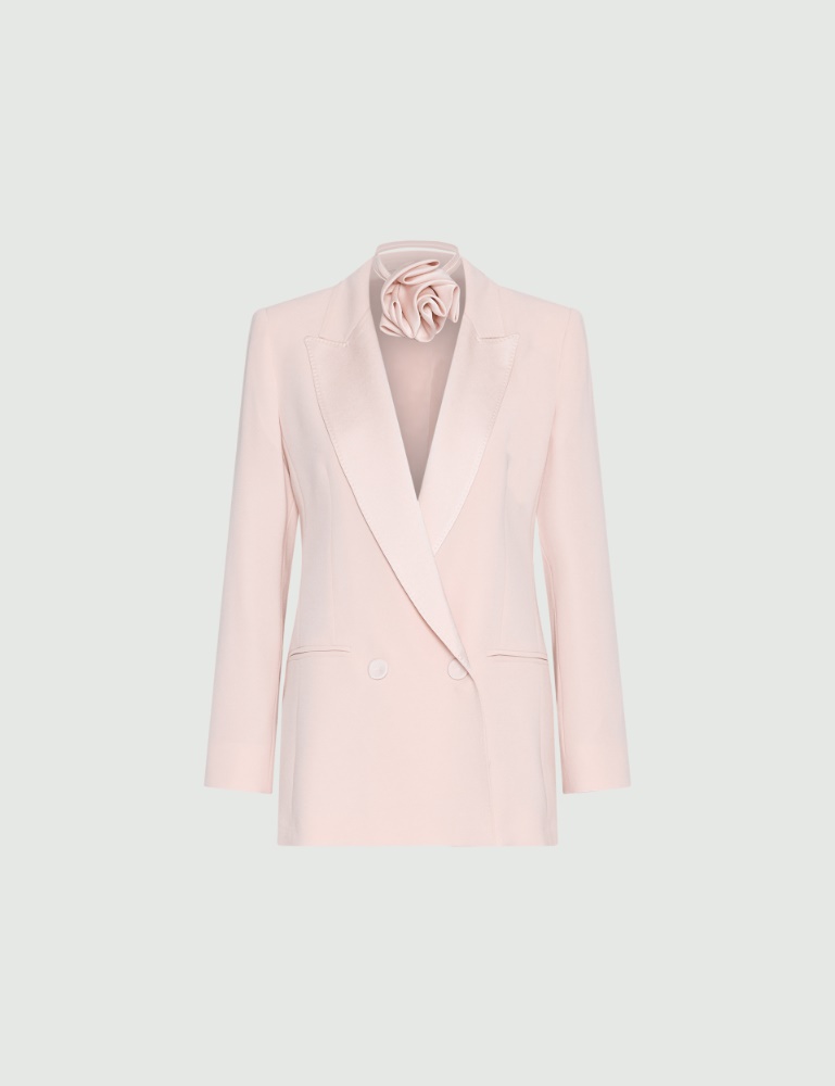 Envers satin belted blazer - Marella