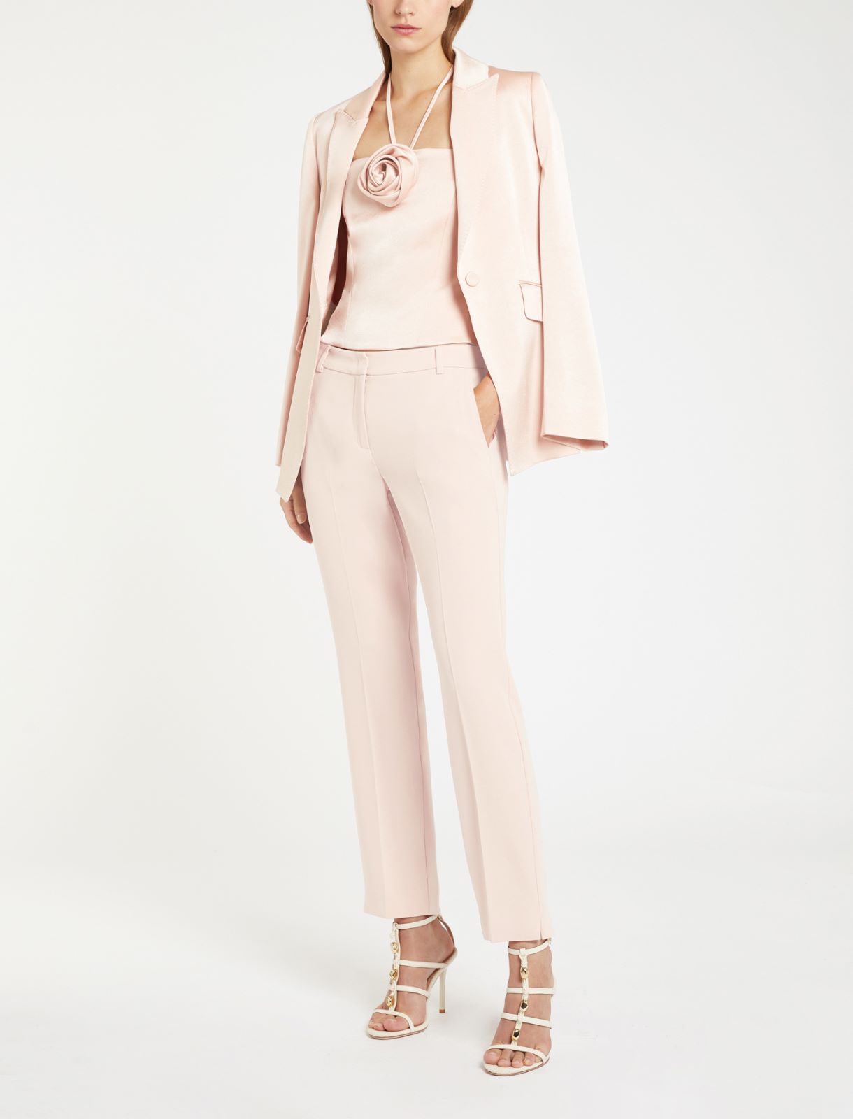 Satin blazer - PINK - Marella - 2