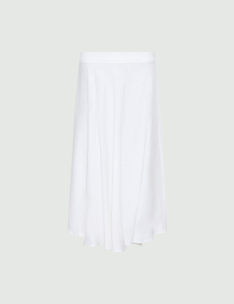 Linen basketweave skirt - Marella