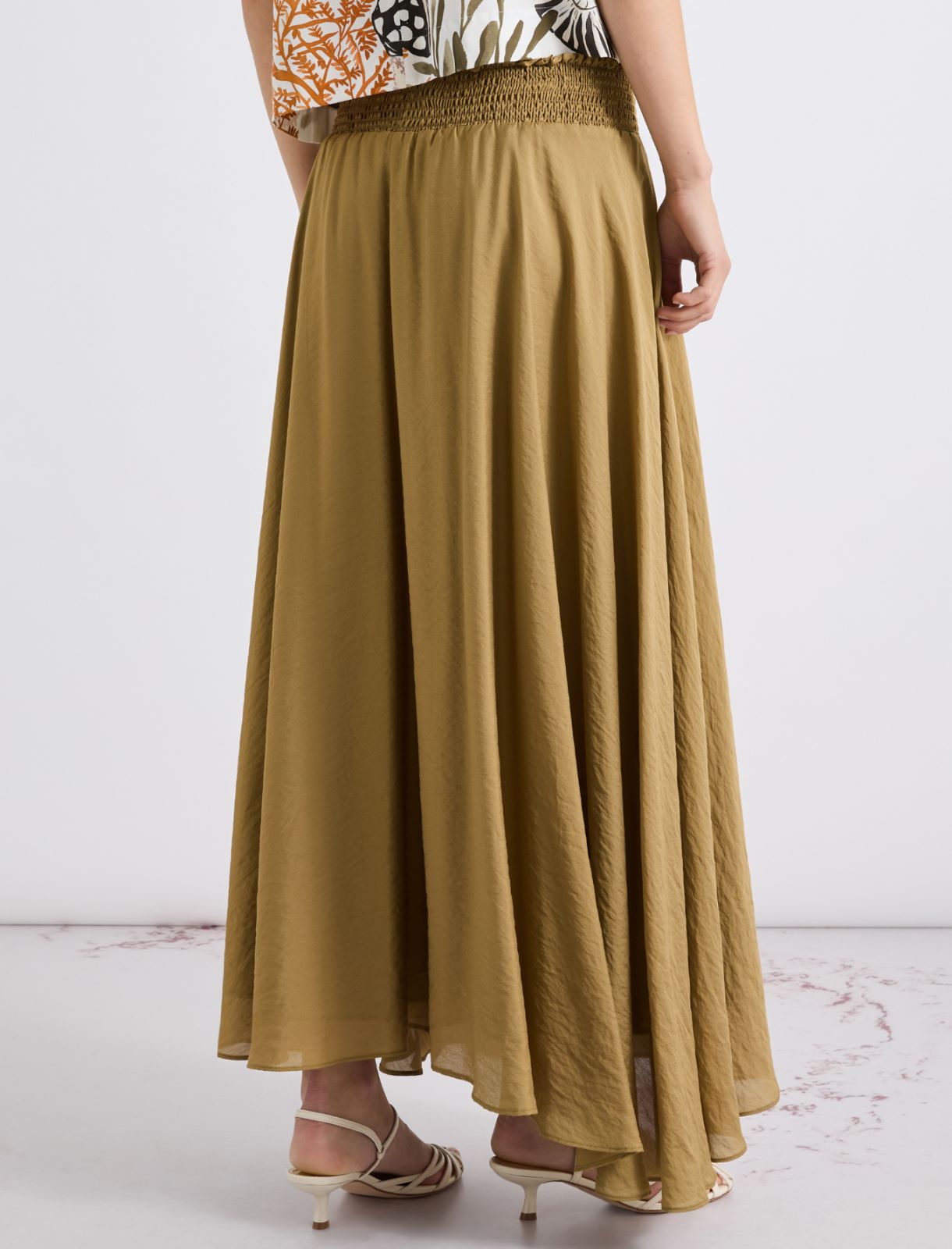 Flared skirt - KAKI - Marella - 3