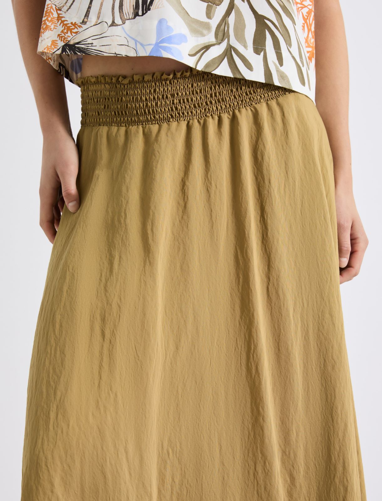 Flared skirt - KAKI - Marella - 5