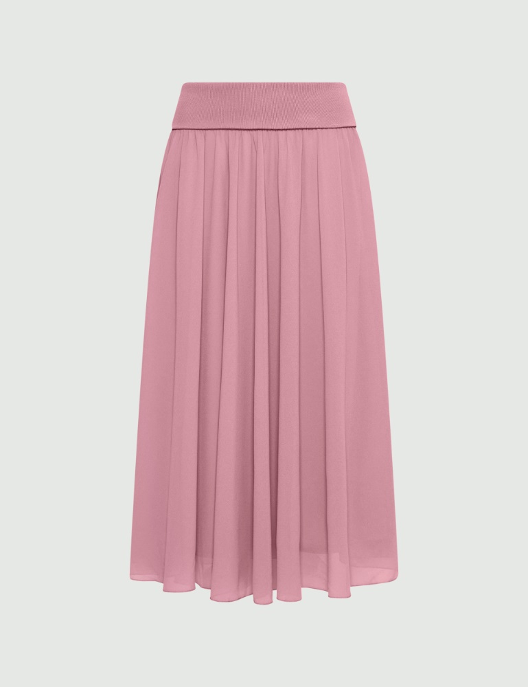 Flared georgette skirt - Marella