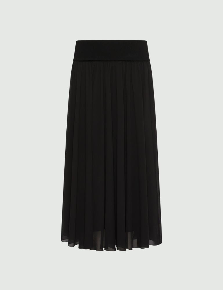 Flared georgette skirt - Marella